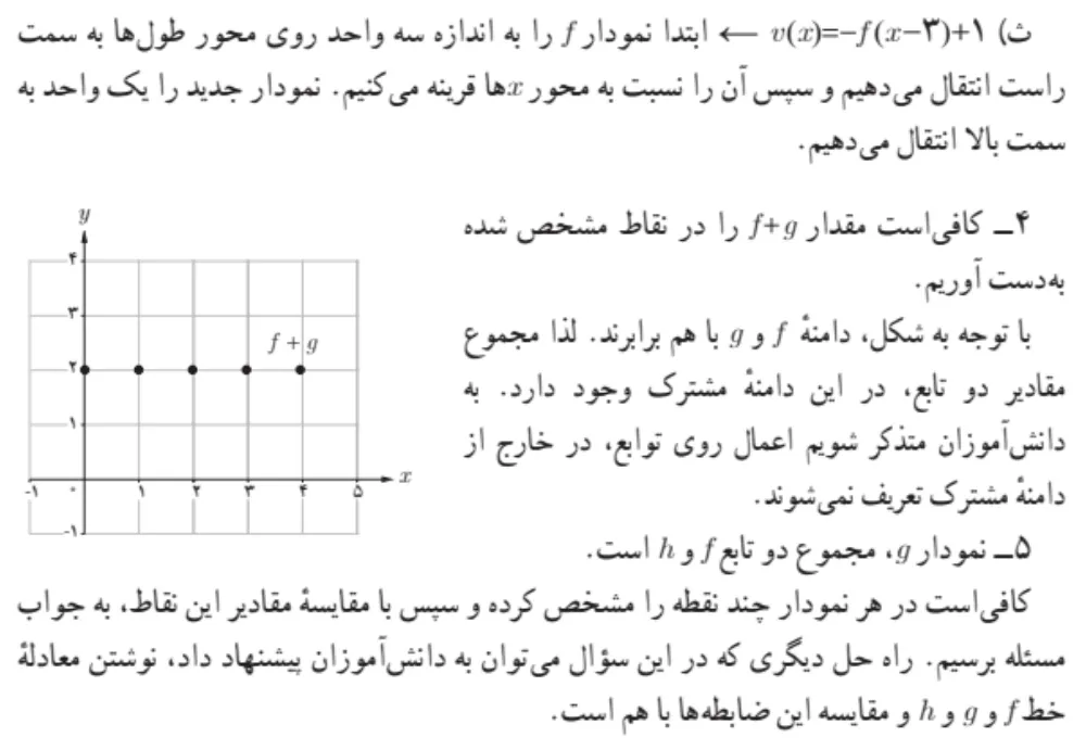 جواب فعالیت و کار در کلاس و تمرین های صفحه ۶۸ ریاضی یازدهم تجربی