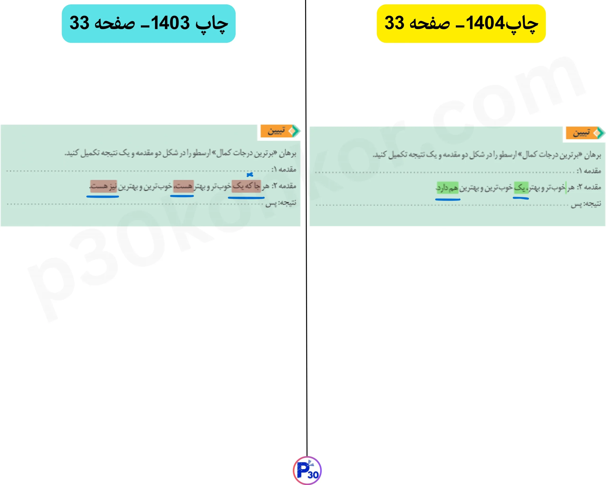 تغییرات فلسفه دوازدهم برای کنکور و نهایی ۱۴۰۵