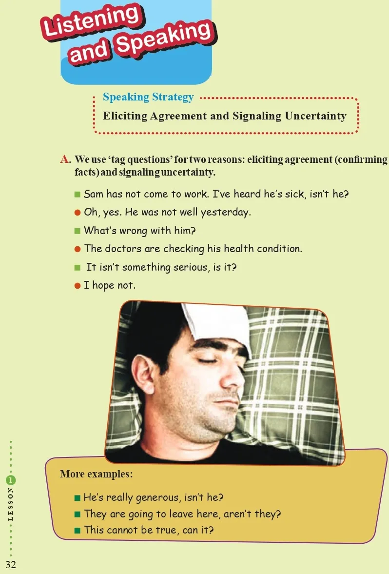 لیسنینگ درس 1 زبان دوازدهم (اشتراک)