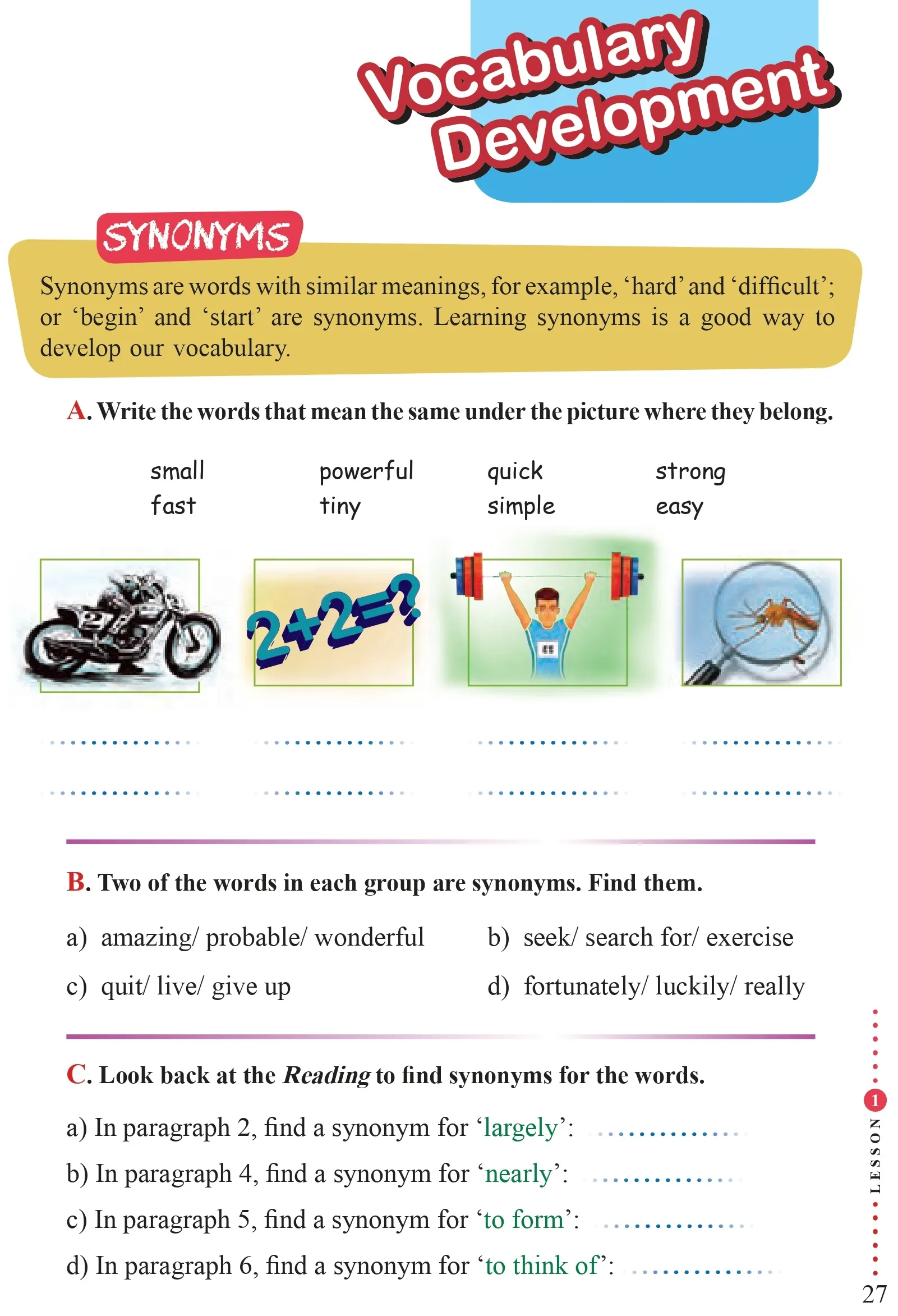 فایل صوتی لیسنینگ درس اول زبان انگلیسی یازدهم + متن و تلفظ (تمام قسمت ها)