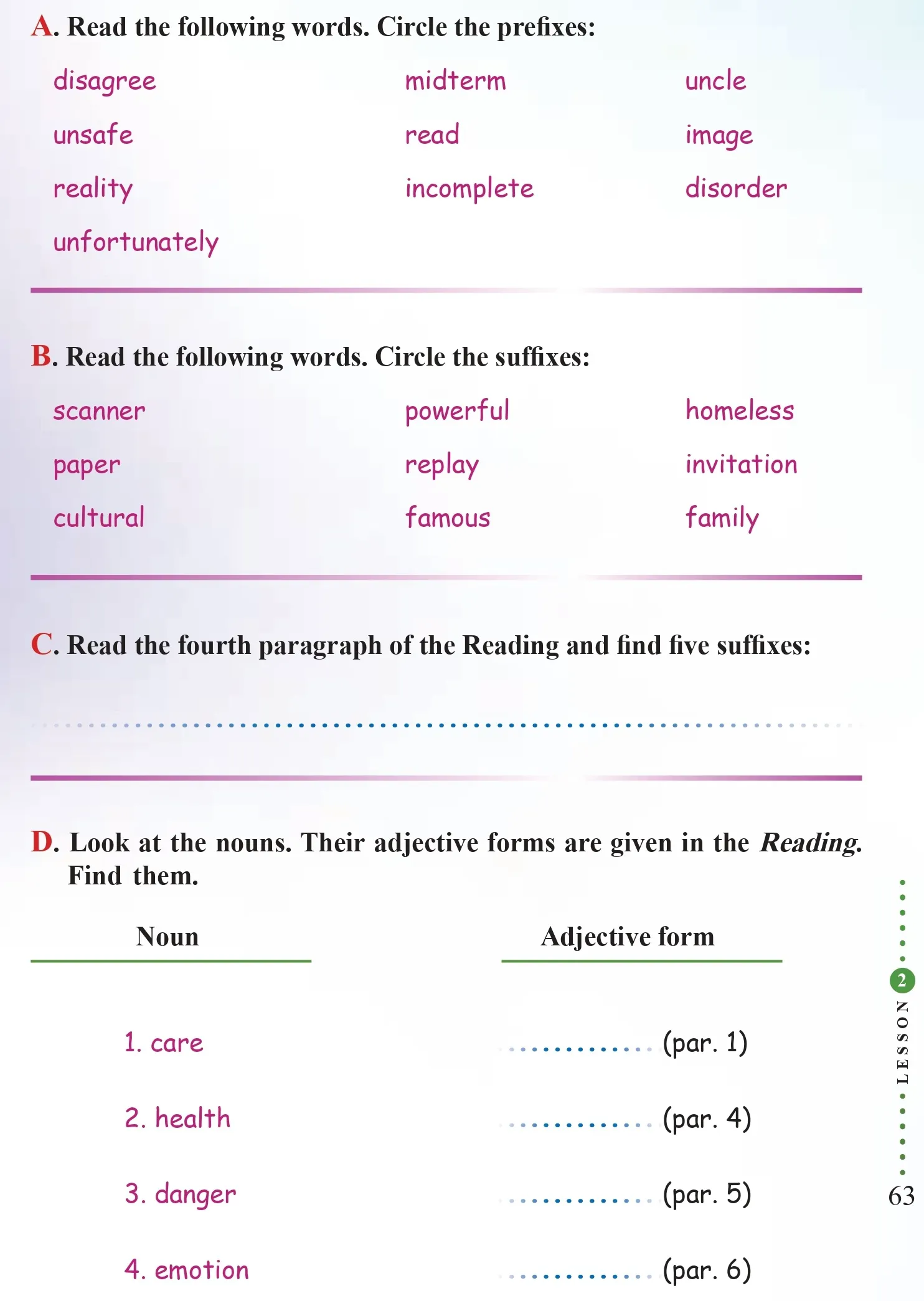 فایل صوتی لیسنینگ درس دوم زبان انگلیسی یازدهم + متن و تلفظ (تمام قسمت ها)